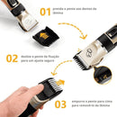 Aparador de Pelos Profissional sem Fio para Pet's Life Store