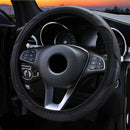 Capa de Volante Universal de Couro para Carro Capa de Volante Universal de Couro para Carro Life Store Preto