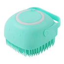 Escova de Banho Massageadora para Pets pets 1 Life Store Azul