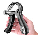 Flexor Force - Antebraços Fortes e Grandes Hand Grip Resistente e Regulável 10 a 60kg Life Store Preto