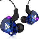 Fone de Ouvido QKZ-AK6 Com Microfone Original Life Store Azul