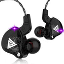 Fone de Ouvido QKZ-AK6 Com Microfone Original Life Store Preto