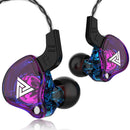 Fone de Ouvido QKZ-AK6 Com Microfone Original Life Store Roxo