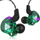 Fone de Ouvido QKZ-AK6 Com Microfone Original Life Store Verde