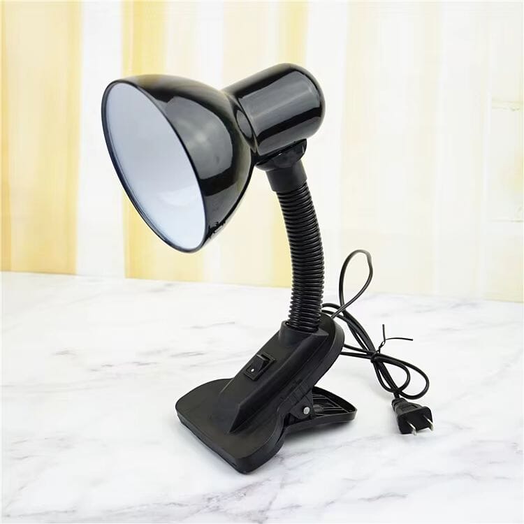 Luminária De Mesa Articulada Viking Clip Estudo Escritório Life Store Preto