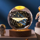Luminária Decorativa Espacial 3D - Cosmic Glow Luminária Decorativa Espacial 3D - Cosmic Glow Life Store Baleia Luz amarela de descanso