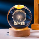 Luminária Decorativa Espacial 3D - Cosmic Glow Luminária Decorativa Espacial 3D - Cosmic Glow Life Store Roda Gigante Luz amarela de descanso