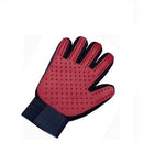 Luva Removedora de Pelos para Pets pets 9 Life Store Vermelho - Mão Direita