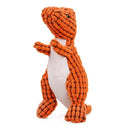 Mastigador de Pelúcia para Cães Forte e Durável Mastigador de Pelúcia para Cães Forte e Durável Life Store Laranja 35cm