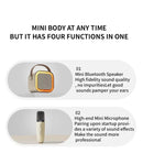 Mini Karaokê Portátil Bluetooth 5.3 K12 PA sistema de alto-falantes Life Store