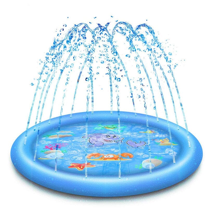 Piscina Inflável para Pets Piscina Inflável para Pets Life Store Azul Claro Pequeno