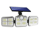 Refletor Led Solar Com 3 Cabeças 800W - EcoLight Refletor Led Solar Com 3 Cabeças 800W - EcoLight Life Store