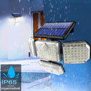 Refletor Led Solar Com 3 Cabeças 800W - EcoLight Refletor Led Solar Com 3 Cabeças 800W - EcoLight Life Store