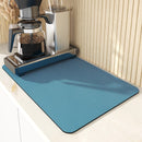 Tapete Escorredor Absorvente Mágico ccj 27 Life Store Azul 30x40cm