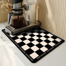 Tapete Escorredor Absorvente Mágico ccj 27 Life Store Quadriculado 30x40cm