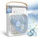 Ventilador Portatil de Mesa - Mini ar Condicionado 3 em 1 Life Store