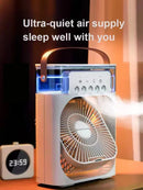 Ventilador Portatil de Mesa - Mini ar Condicionado 3 em 1 Life Store