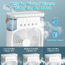 Ventilador Portatil de Mesa - Mini ar Condicionado 3 em 1 Life Store