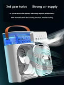 Ventilador Portatil de Mesa - Mini ar Condicionado 3 em 1 Life Store