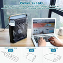 Ventilador Portatil de Mesa - Mini ar Condicionado 3 em 1 Life Store