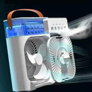 Ventilador Portatil de Mesa - Mini ar Condicionado 3 em 1 Life Store