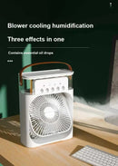 Ventilador Portatil de Mesa - Mini ar Condicionado 3 em 1 Life Store