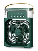 Ventilador Portatil de Mesa / Mini ar Condicionado 3 em 1 Life Store Verde 1 Unidade