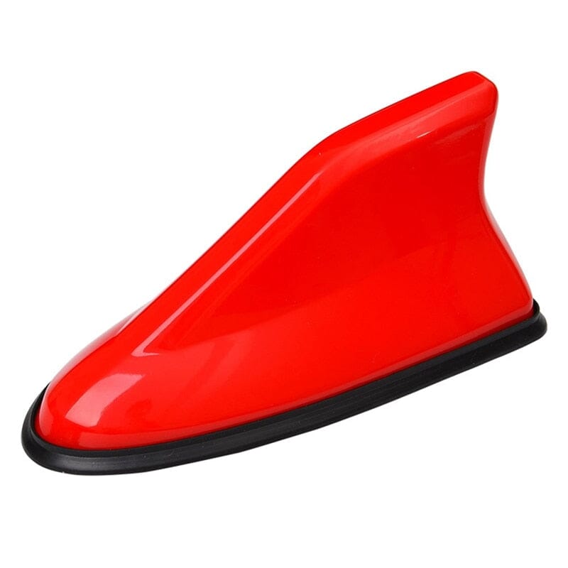 Antena Tubarão Esportiva Universal para Carro - SharkSport automotivo 27 Life Store Vermelho 