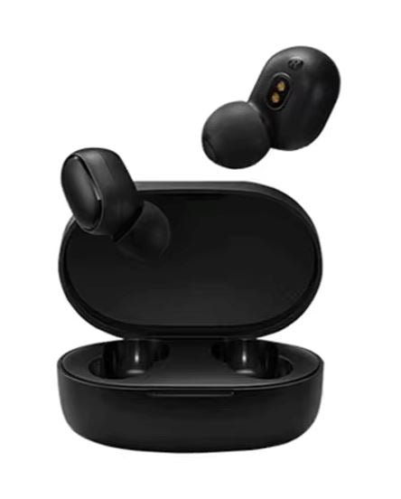 Fone de ouvido AirDots Redmi Xiaomi sem fio TWS 5.0, preto Life Store 