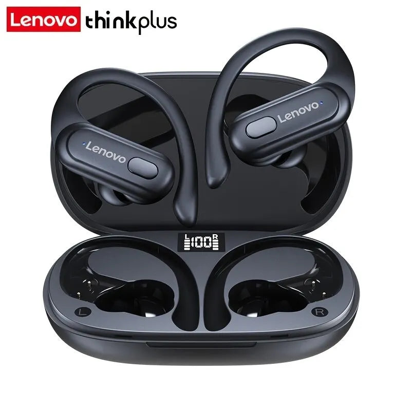 Fones de Ouvido Bleutooth 5.3 com Microfones Lenovo XT60 Sports Life Store Preto 