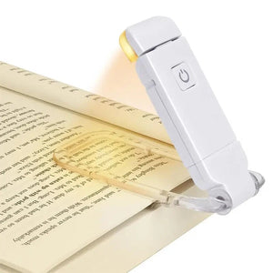 Lanterna para Leitura de Livros, Ajustável LED USB recarregável, Book Light com Clip