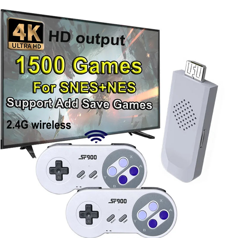 Mini Console de Videogame Retro Super Nintendo Life Store 