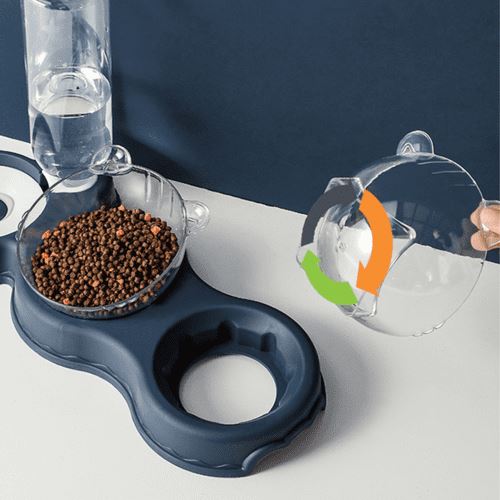 Tigela Ortopédica Anti Vômito para Pets - Bebedouro Automático pets 7 Life Store 