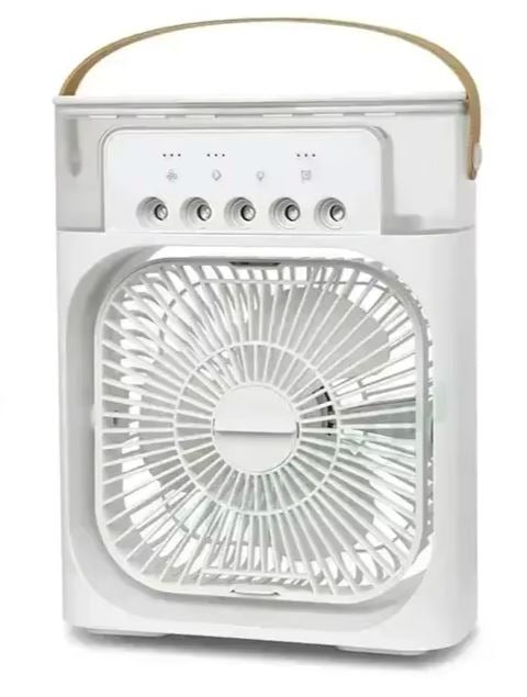 Ventilador Portatil de Mesa / Mini ar Condicionado 3 em 1 Life Store Branco 1 Unidade 