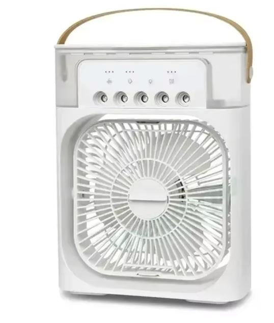 Ventilador Portatil de Mesa - Mini ar Condicionado 3 em 1 Life Store Branco 